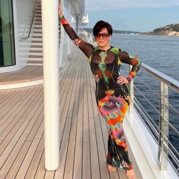 RARE SKIMS Summer Mesh Long Sleeve Dress - Picture 2 of 4